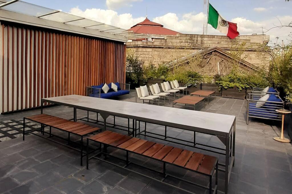 117 Suites Donceles Centro Historico Cdmx 墨西哥城 外观 照片